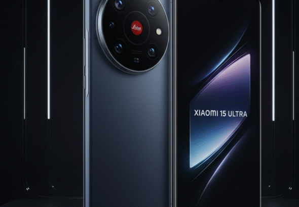 Xiaomi 15 Ultra flagship smartphone front and back showing large camera module