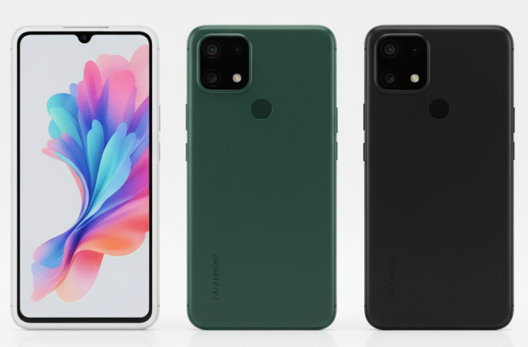Fairphone 6 three colours lineup
