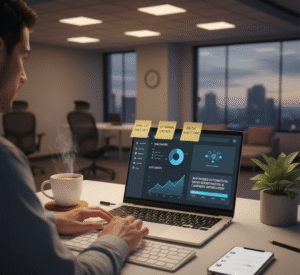 Email List Building Strategies Digital marketer building email list using AI tools in 2025