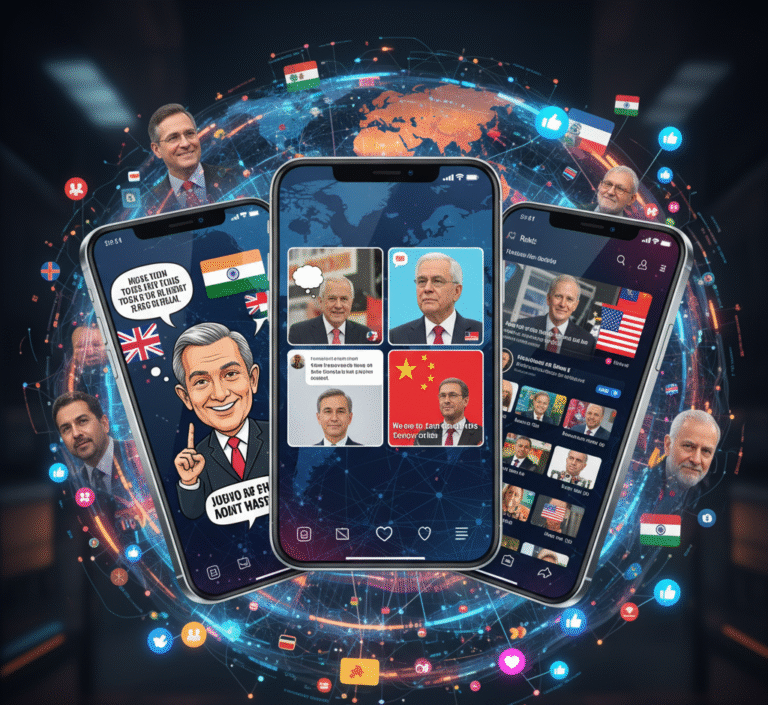 Meme-Diplomacy in global politics with world leaders and social media memes
