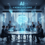 AI in Business Artificial Intelligence transforming modern businesses with data analytics and automation