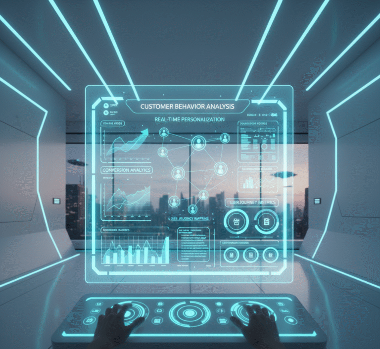 AI-powered personalization CRO interface 2025