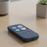 HMD Touch 4G hybrid phone with touchscreen and Type-C charging