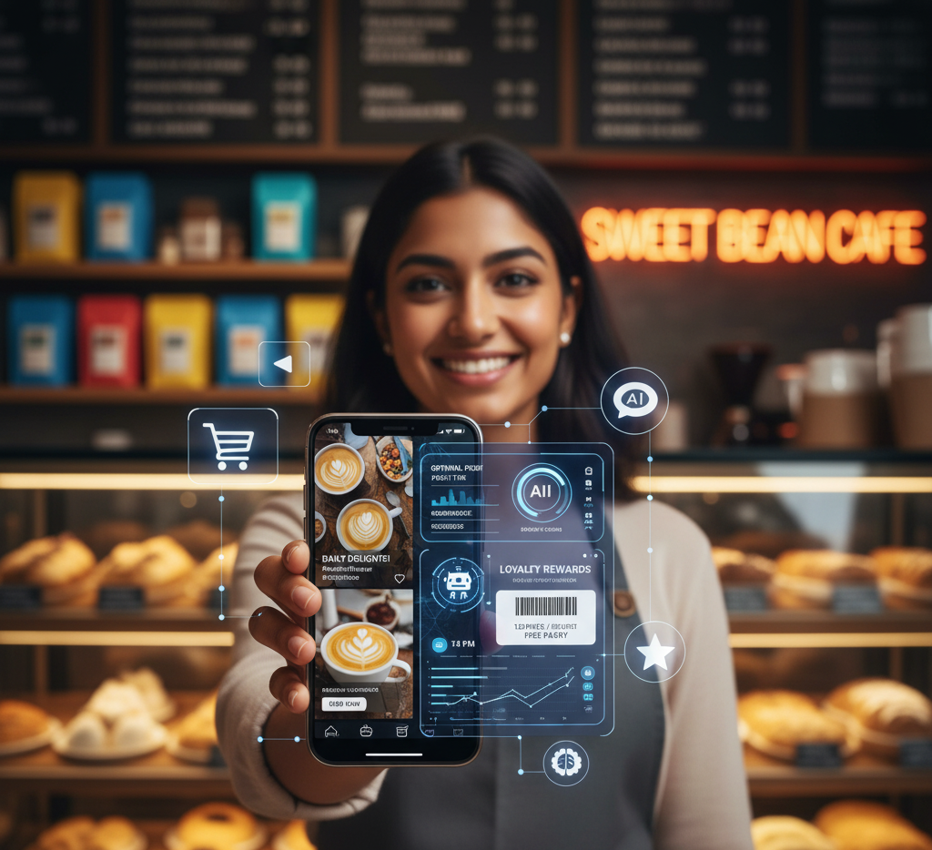 Small business promotion 2025 using social media and AI marketing